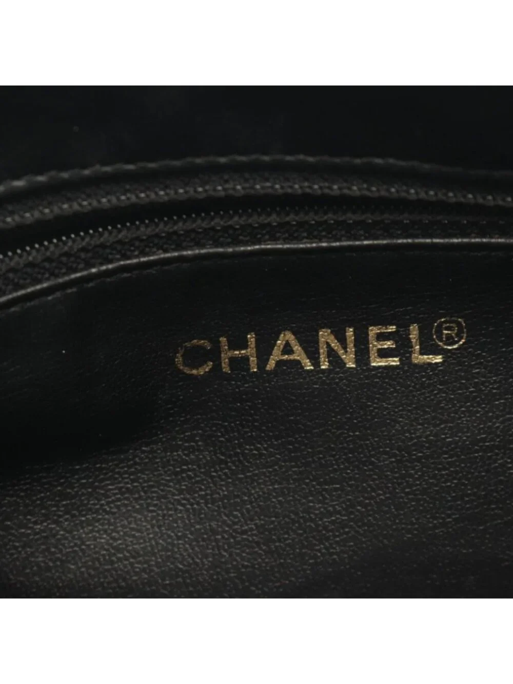 Chanel Tote CC Logo Black Lambskin Shoulder